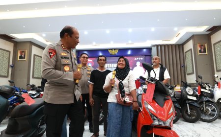 Barang Bukti Kendaraan Diserahkan Kembali kepada Pemilik Sah