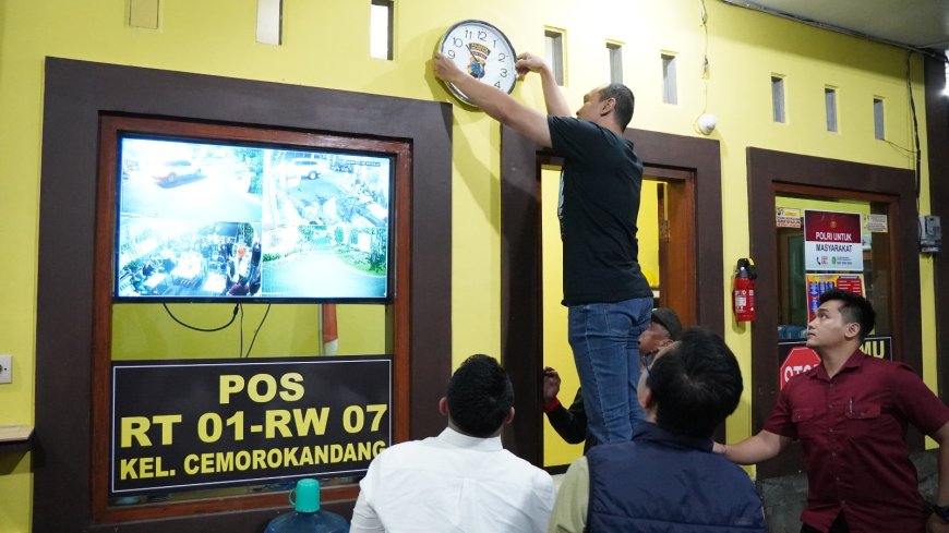 Kapolresta Malang Kota Dorong Peran Aktif Poskamling dalam Keamanan Lingkungan