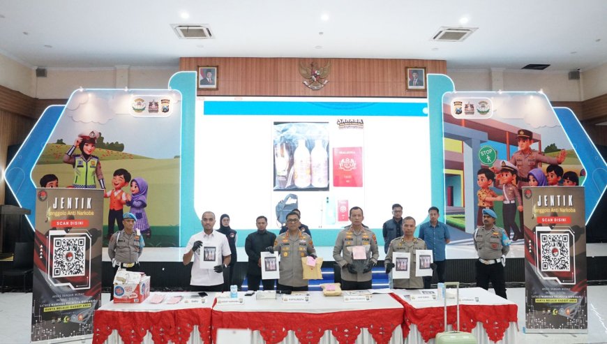 Polisi Bongkar Jaringan Narkotika yang Beroperasi di Indonesia